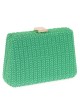 Clutch fiesta bordado verde