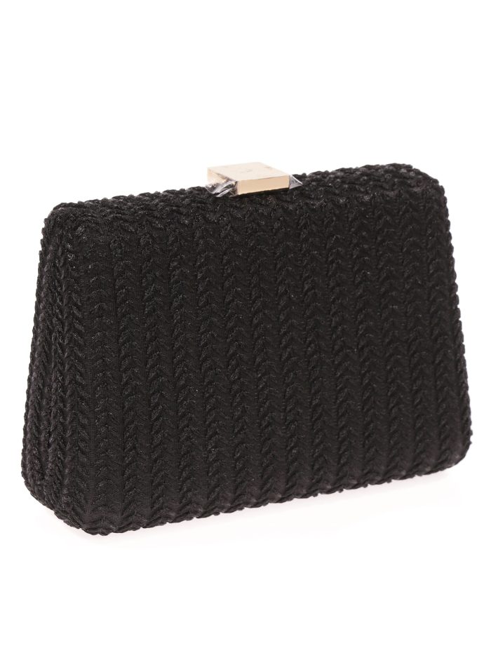 Clutch fiesta bordado negro