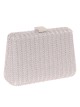 Clutch fiesta bordado plata