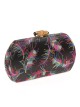 Clutch fiesta bordado negro
