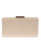 Clutch fiesta metalizado oro-claro
