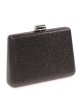 Clutch fiesta metalizado negro