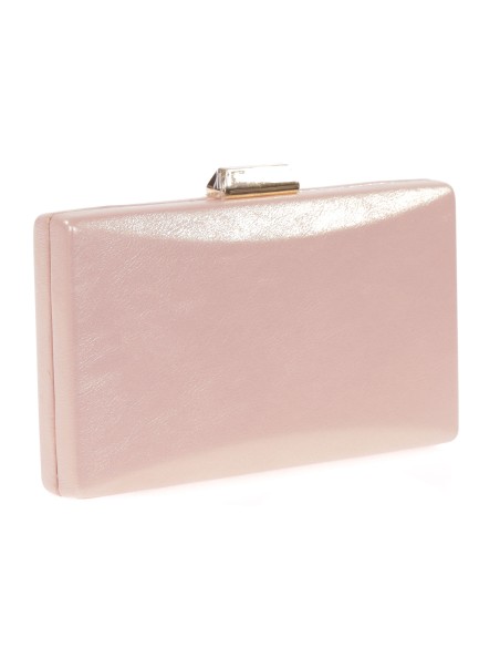 Clutch fiesta polipiel rosa