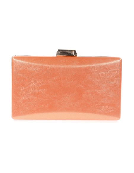 Clutch fiesta polipiel naranja