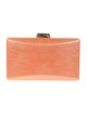 Clutch fiesta polipiel naranja