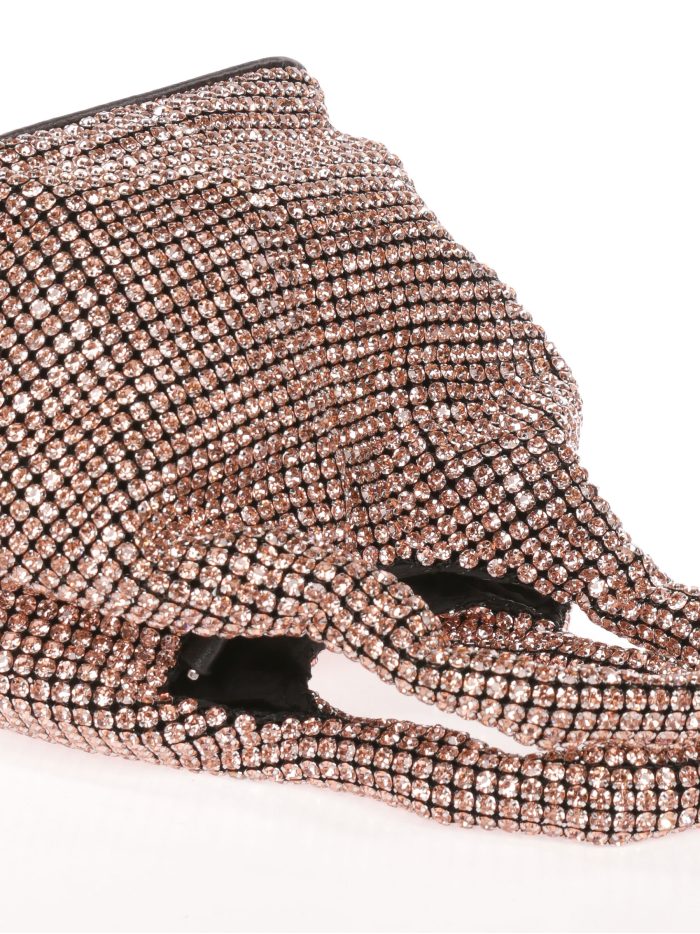 Mini saca fiesta pedrería champan