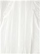 Camisa franja manga volantes blanco (M-L-XL-XXL)