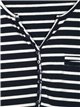 Striped t-shirt with buttons (M/L-XL/XXL)