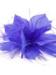 Tocado pequeño plumas azulon