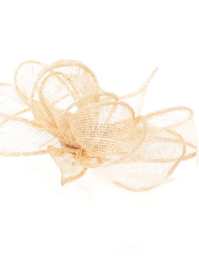 Tocado pequeño liso nude