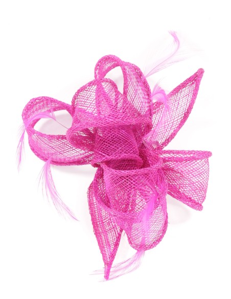 Tocado pequeño liso buganvilla