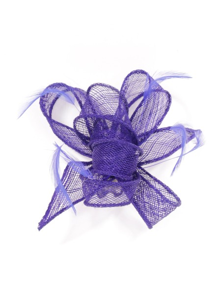 Tocado pequeño liso azulon