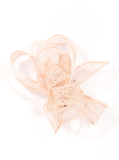 Tocado pequeño liso rosa