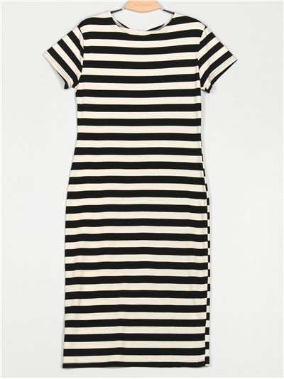 Striped dress (S/M-L/XL)