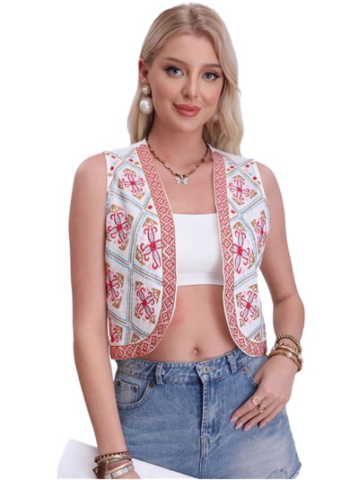 Embroidered waistcoat (S-M-L-XL)