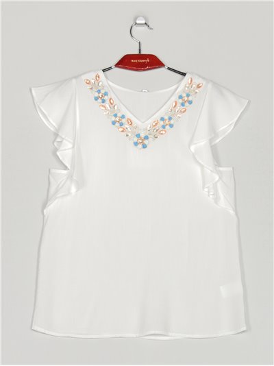 Embroidered blouse (M-L-XL-2XL)