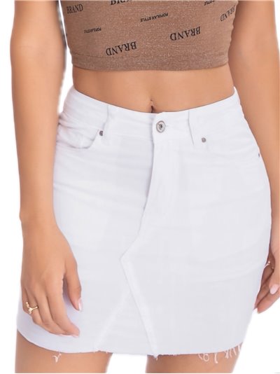 Bermuda skirt blanco (S-XXL)