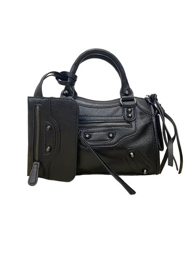 Mini citybag + Purse black