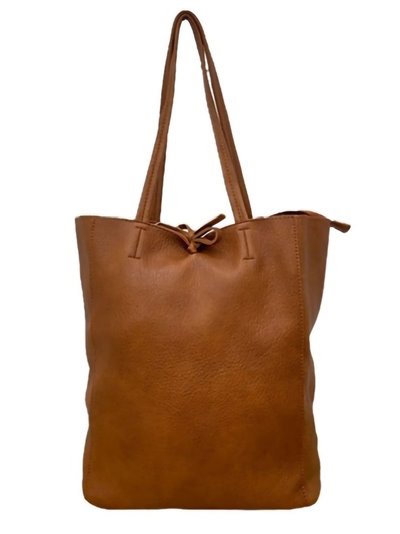Minimal tote bag brown