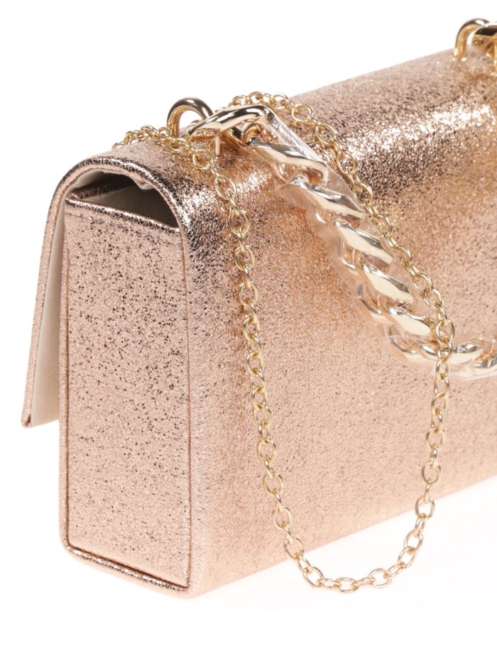 Champagnerfarbene metallische Partykupplung