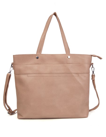 Shopper + Bandolera 2 piezas khaki