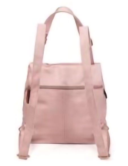 Mochila polipiel cremalleras