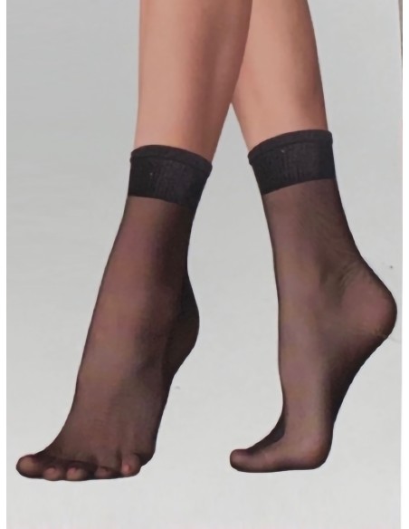 Calcetines tobillero 20 deniers puño confort pack 3 pares