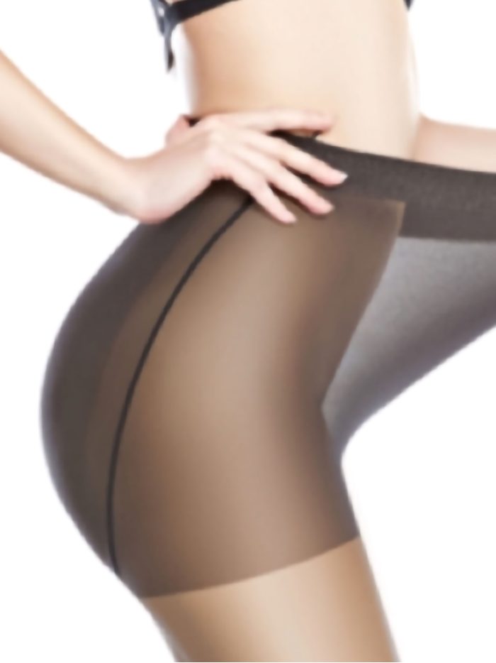 Pantis transparentes talla super grande 30 Deniers