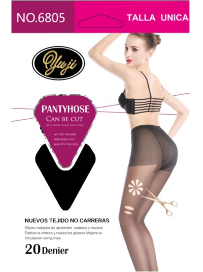 Pantis transparentes sin carreras 20 Deniers