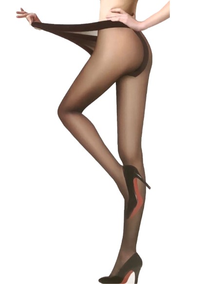 Pantis transparentes talla grande 40 Deniers