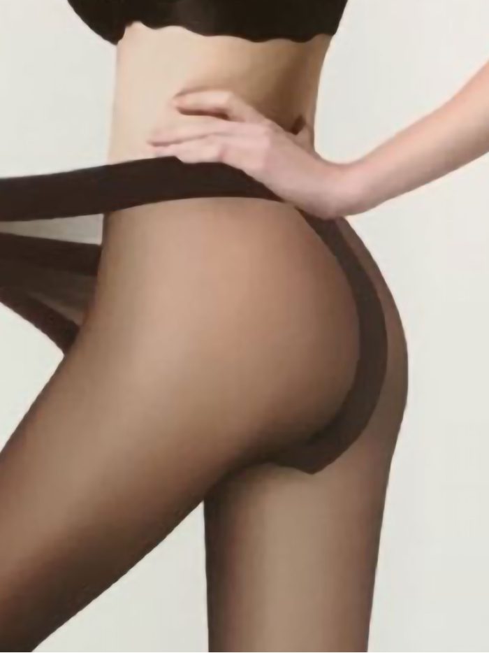 Pantis transparentes talla grande 40 Deniers