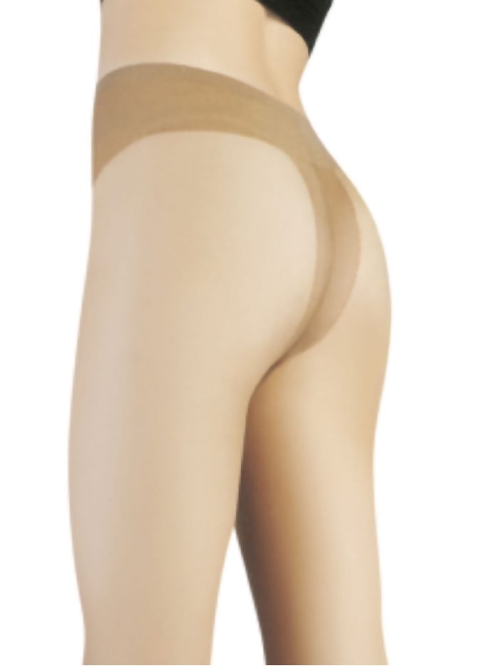 Pantis transparentes moldeadores talla super grande 30 Deniers