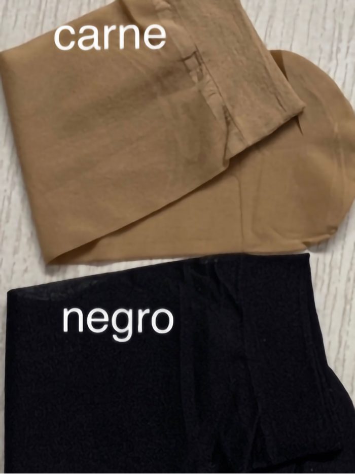 Calcetines tobillero lycra 20 deniers pack 2 pares (Talla única)