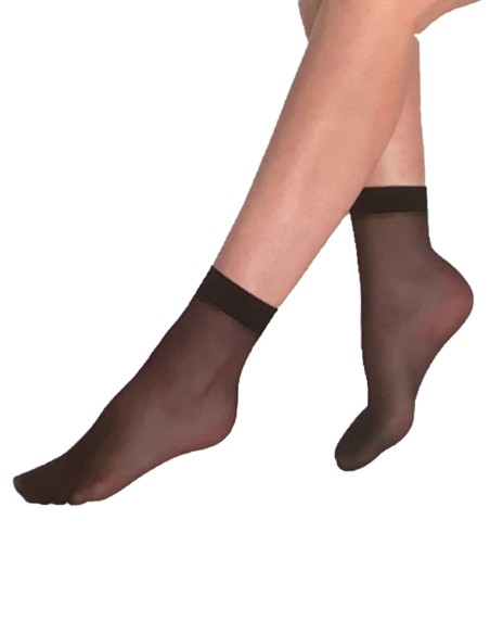 Calcetines tobillero lycra 40 deniers pack 3 pares (Talla única)