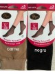Calcetines tobillero lycra 40 deniers pack 3 pares (Talla única)