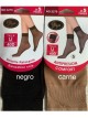 Calcetines tobillero lycra 40 deniers pack 5 pares (Talla única)