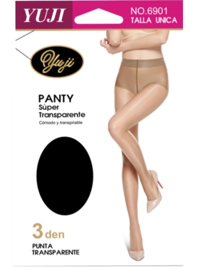 Pantis super transparentes 3Deniers (Talla única)