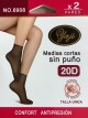 Calcetines tobillero sin puños 20 deniers pack 2 pares (Talla única)