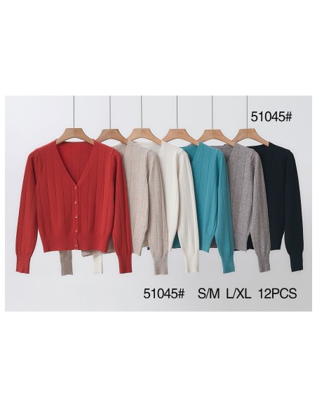 Chaqueta cropped canalé (S/M-L/XL)