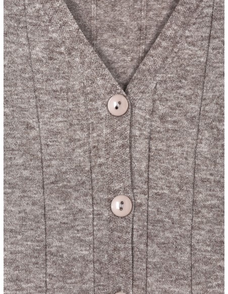 Chaqueta cropped canalé (S/M-L/XL)