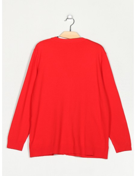 Chaqueta punto soft talla grande (M/L-L/XL)