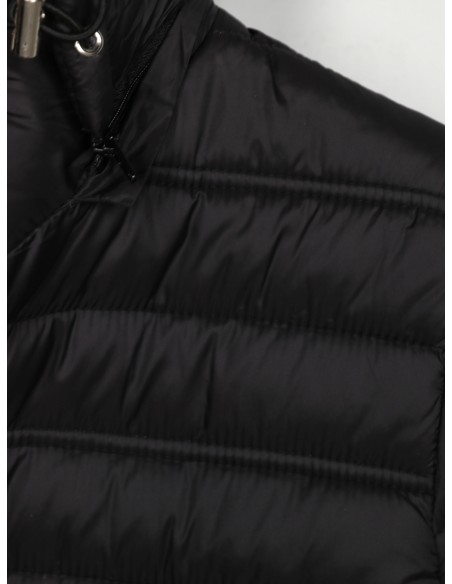 Chaqueta acolchada capucha black (42-46)