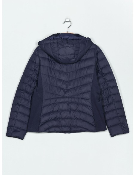 Chaqueta ultra ligera capucha navy (42-50)