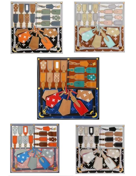 Pañuelo grande efecto seda cuadrado 130 X 130CM