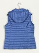 Chaleco acolchado capucha navy (42-50)