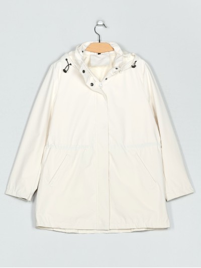 Parka amplia capucha apricot (40-48)