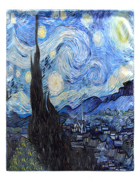 Pañuelo estampado efecto seda 70 X 180CM