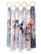 Pañuelo gatos efecto seda 70 X 180CM