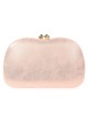 Bolso clutch de fiesta polipiel champan