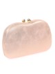 Bolso clutch de fiesta polipiel champan